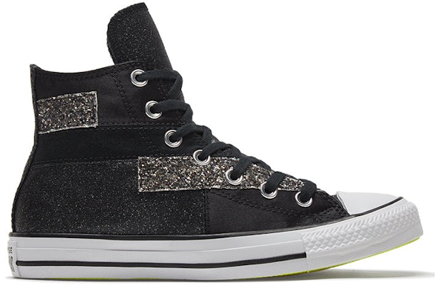 (W) Converse Chuck Taylor All Star Tinggi 'Hitam Berkilau' 569427C Order (W) Converse Chuck Taylor All Star Tinggi 'Hitam Berkilau' 569427C