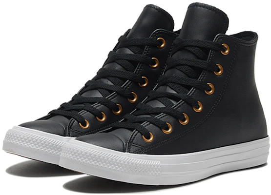 (W) Converse Chuck Taylor All Star /Gold 'Hitam' 568659C Lookbook (W) Converse Chuck Taylor All Star /Gold 'Hitam' 568659C