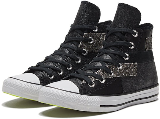 (W) Converse Chuck Taylor All Star Tinggi 'Hitam Berkilau' 569427C Lookbook (W) Converse Chuck Taylor All Star Tinggi 'Hitam Berkilau' 569427C