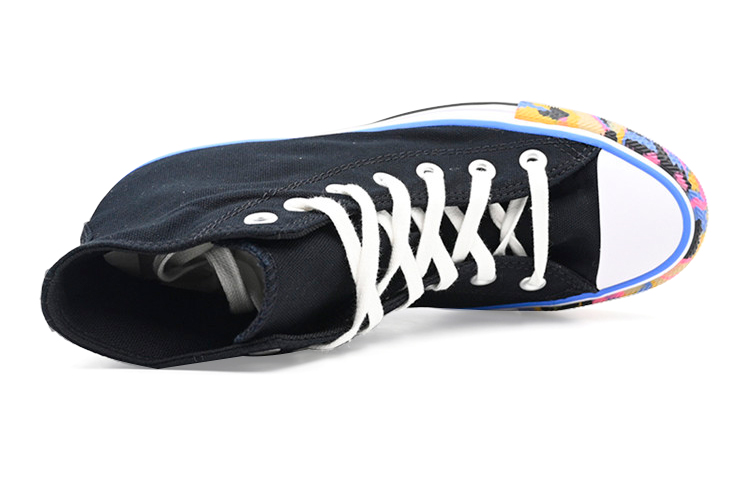 Shop (W) Converse Chuck Taylor All Star Negro/Multicolor 570291C