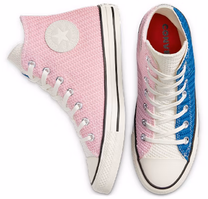 (W) Converse Chuck Taylor All Star Runway Cable Biru Merah Muda Hi Sneakers 568664C Shop (W) Converse Chuck Taylor All Star Runway Cable Biru Merah Muda Hi Sneakers 568664C