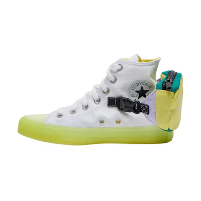 (W) Converse Chuck Taylor All Star High 'Buckle Up - White Volt'