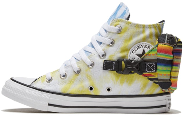 (W) Converse Chuck Taylor All Star High 'Buckle Up - Pelangi Tie-Dye' 568264C Order (W) Converse Chuck Taylor All Star High 'Buckle Up - Pelangi Tie-Dye' 568264C