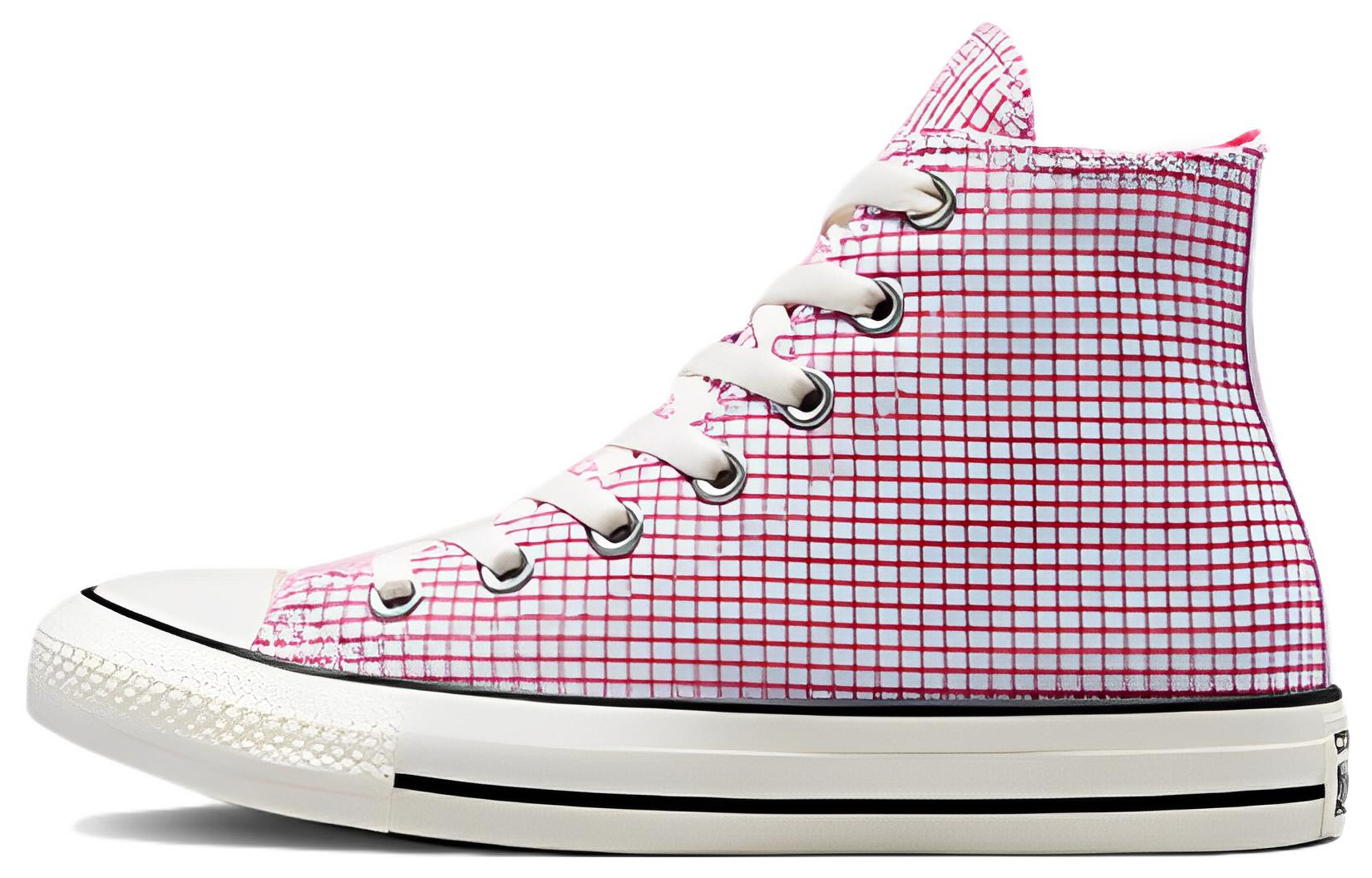 Buy (W) 컨버스 척 테일러 올스타 하이 '체커드 - 베이퍼 바이올렛' A05129F