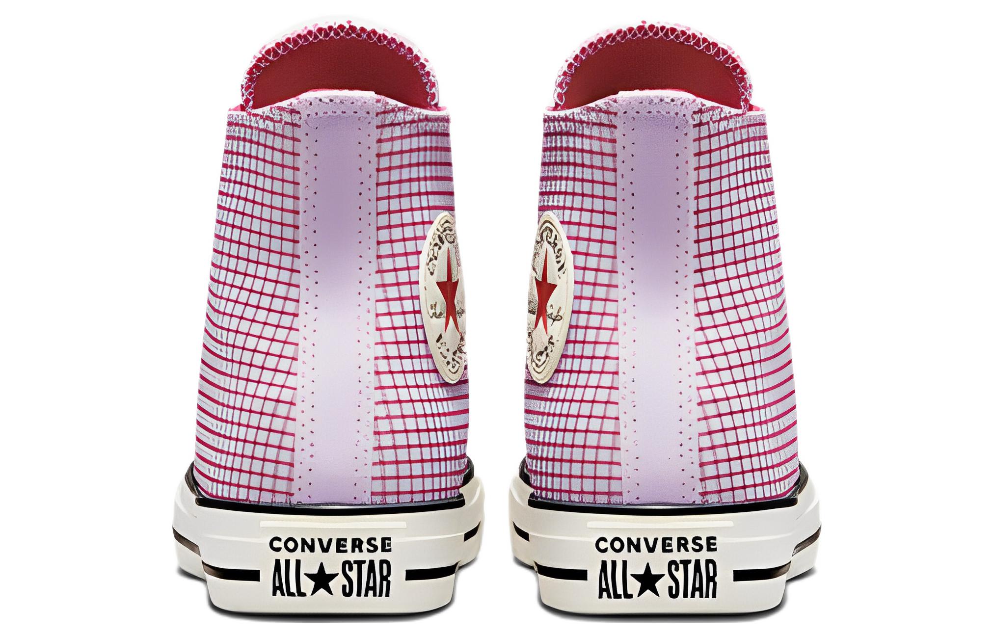 (W) Converse Chuck Taylor All Star High 'Checkered - Vapor Violet' 圖 4