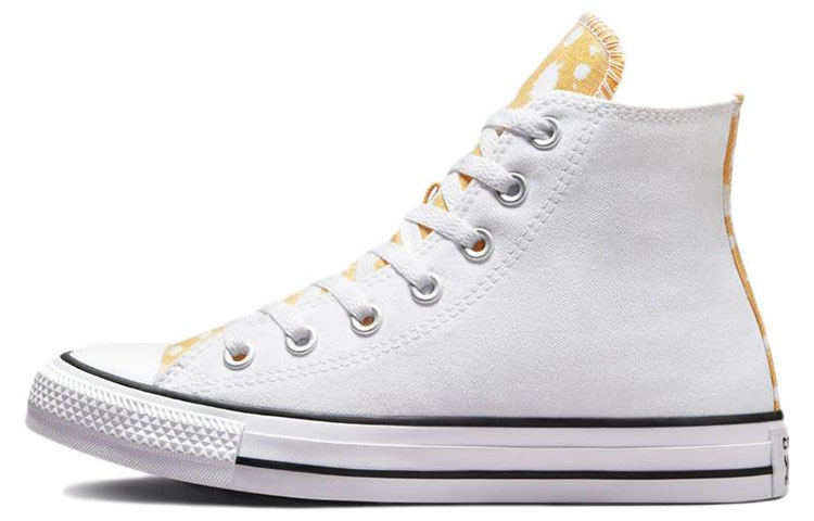 (W) Converse Chuck Taylor All Star High 'Classic Canvas - White Yellow'
