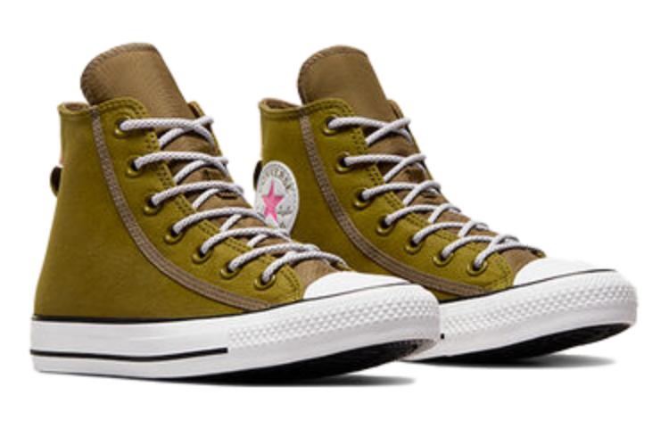 Lookbook (W) Converse Chuck Taylor All Star High 'Kenyamanan Klasik Hijau' A09225F