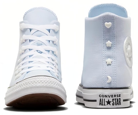 Converse CHUCK TAYLOR 防滑耐磨 高筒 生活休閒鞋 女款 藍白 Shop Converse CHUCK TAYLOR 防滑耐磨 高筒 生活休閒鞋 女款 藍白