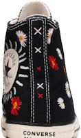 (W) Converse Chuck Taylor All Star High 'Daisy Embroidery - Hitam' 567993C Sizing (W) Converse Chuck Taylor All Star High 'Daisy Embroidery - Hitam' 567993C