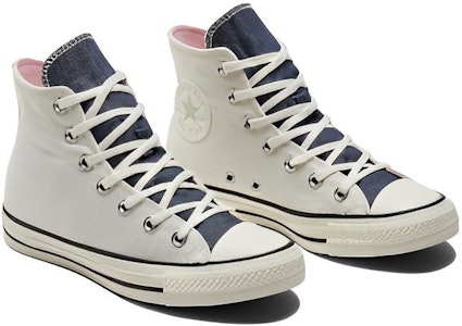 (W) Converse Chuck Taylor All Star High 'Moda Denim - Egret' A02881C Lookbook (W) Converse Chuck Taylor All Star High 'Moda Denim - Egret' A02881C