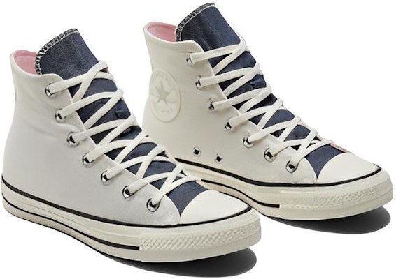 (W) Converse Chuck Taylor All Star High 'Fashion Denim - Egret' A02881C Lookbook (W) Converse Chuck Taylor All Star High 'Fashion Denim - Egret' A02881C