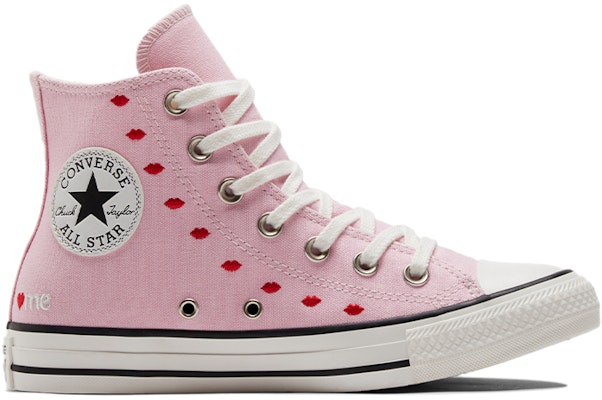(W) Converse Chuck Taylor All Star High 'Corazones Bordados' A01603C Order (W) Converse Chuck Taylor All Star High 'Corazones Bordados' A01603C