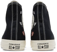 (W) Converse Chuck Taylor All Star High 'Sulaman Bunga - Hitam' A01585C Details for (W) Converse Chuck Taylor All Star High 'Sulaman Bunga - Hitam' A01585C