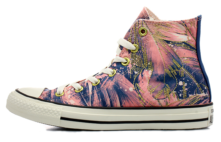 (W) Converse Chuck Taylor All Star High 'Feather Print'