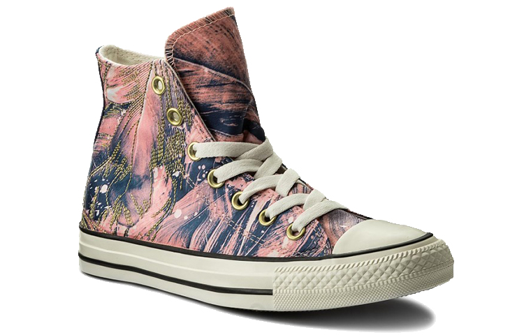 (W) Converse Chuck Taylor All Star High 'Feather Print' 圖 2