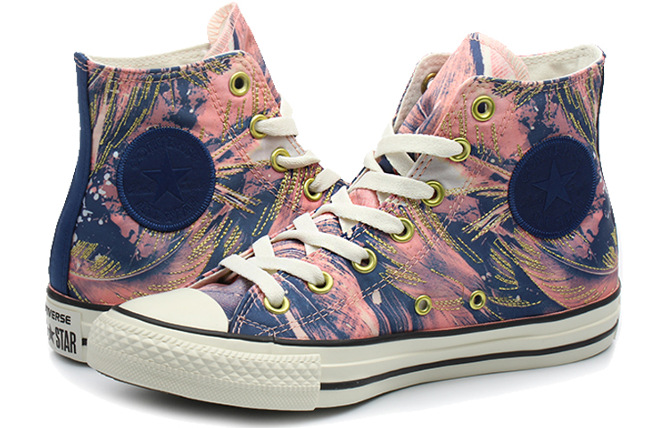 (W) Converse Chuck Taylor All Star High 'Feather Print' 圖 4