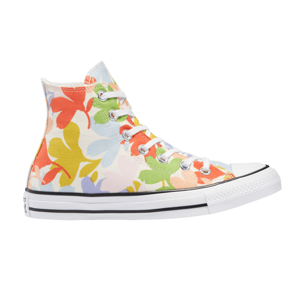(W) Converse Chuck Taylor All Star High 'Floral Print - Multi'