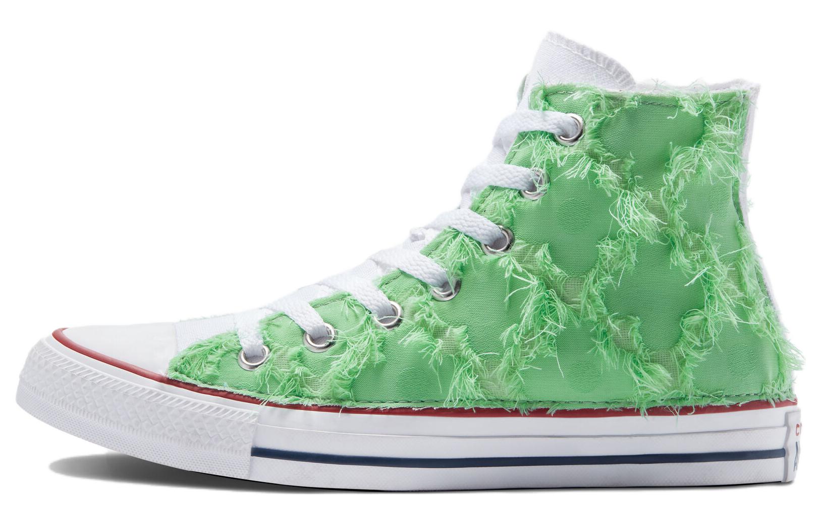 (W) Converse Chuck Taylor All Star High 'Frayed Cotton Green'