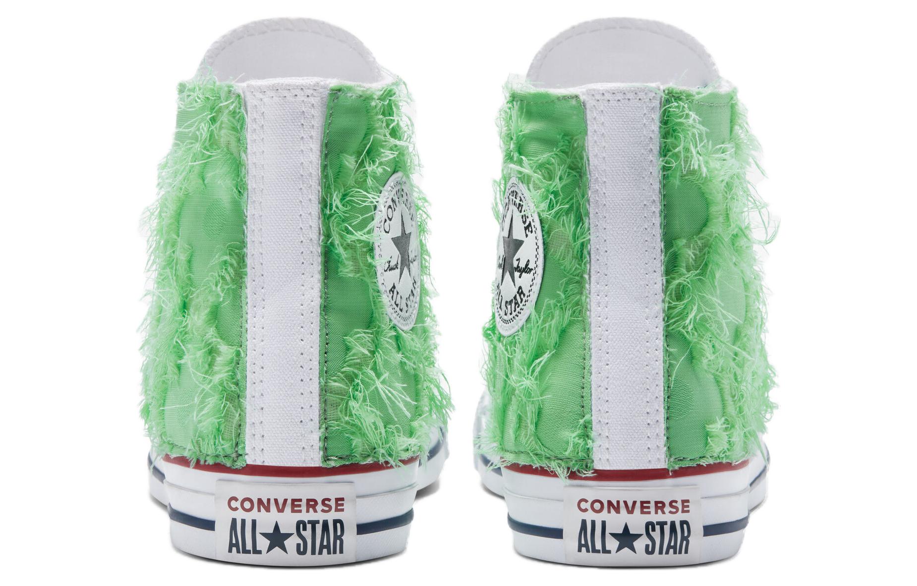 (W) Converse Chuck Taylor All Star High 'Frayed Cotton Green' 圖 4
