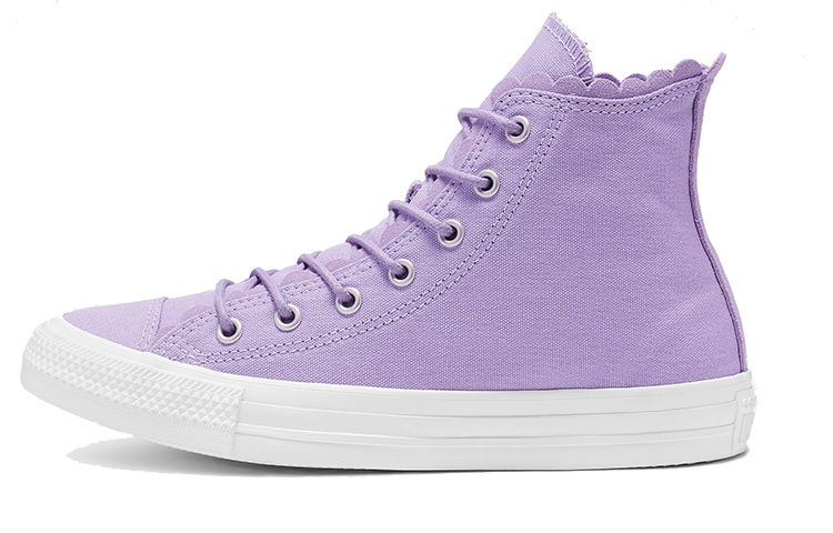 (W) Converse Chuck Taylor All Star High 'Frilly Thrills - Washed Lilac'