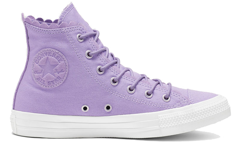 (W) Converse Chuck Taylor All Star High 'Frilly Thrills - Washed Lilac' 圖 2