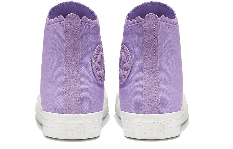 (W) Converse Chuck Taylor All Star High 'Frilly Thrills - Washed Lilac' 圖 4