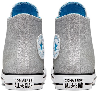 Converse Chuck Taylor All Star 磨砂鞋面 高筒休閒帆布鞋 女款 灰銀色 Shop Converse Chuck Taylor All Star 磨砂鞋面 高筒休閒帆布鞋 女款 灰銀色