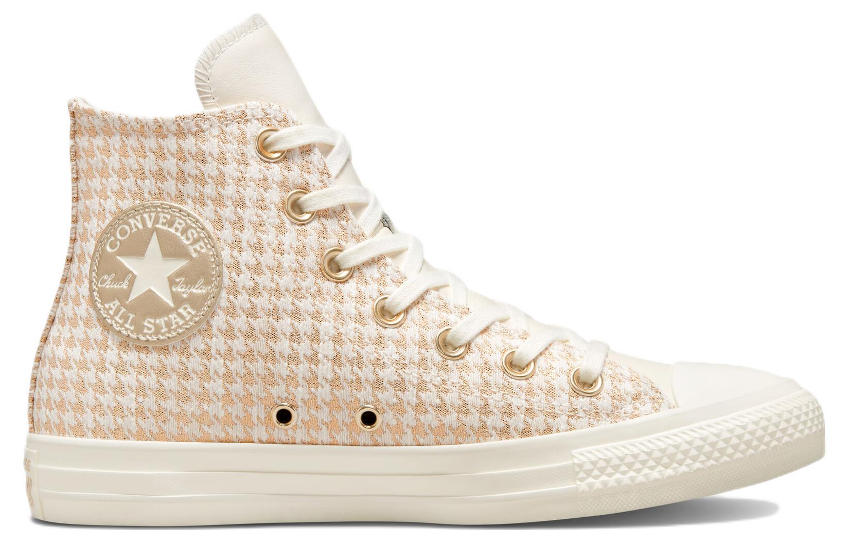 (W) Converse Chuck Taylor All Star High 'Houndstooth Shine - Egret' 圖 2