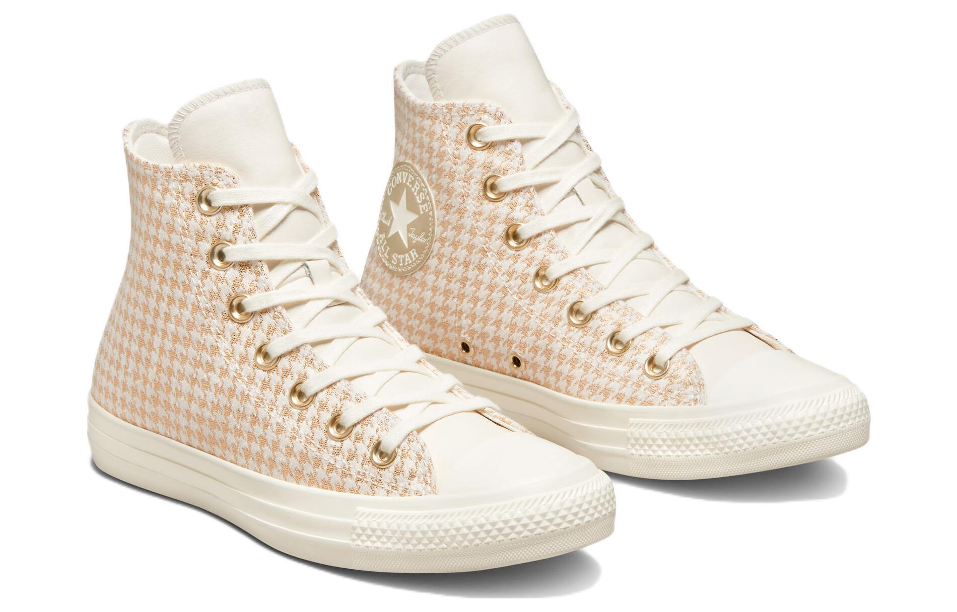 (W) Converse Chuck Taylor All Star High 'Houndstooth Shine - Egret' 圖 3