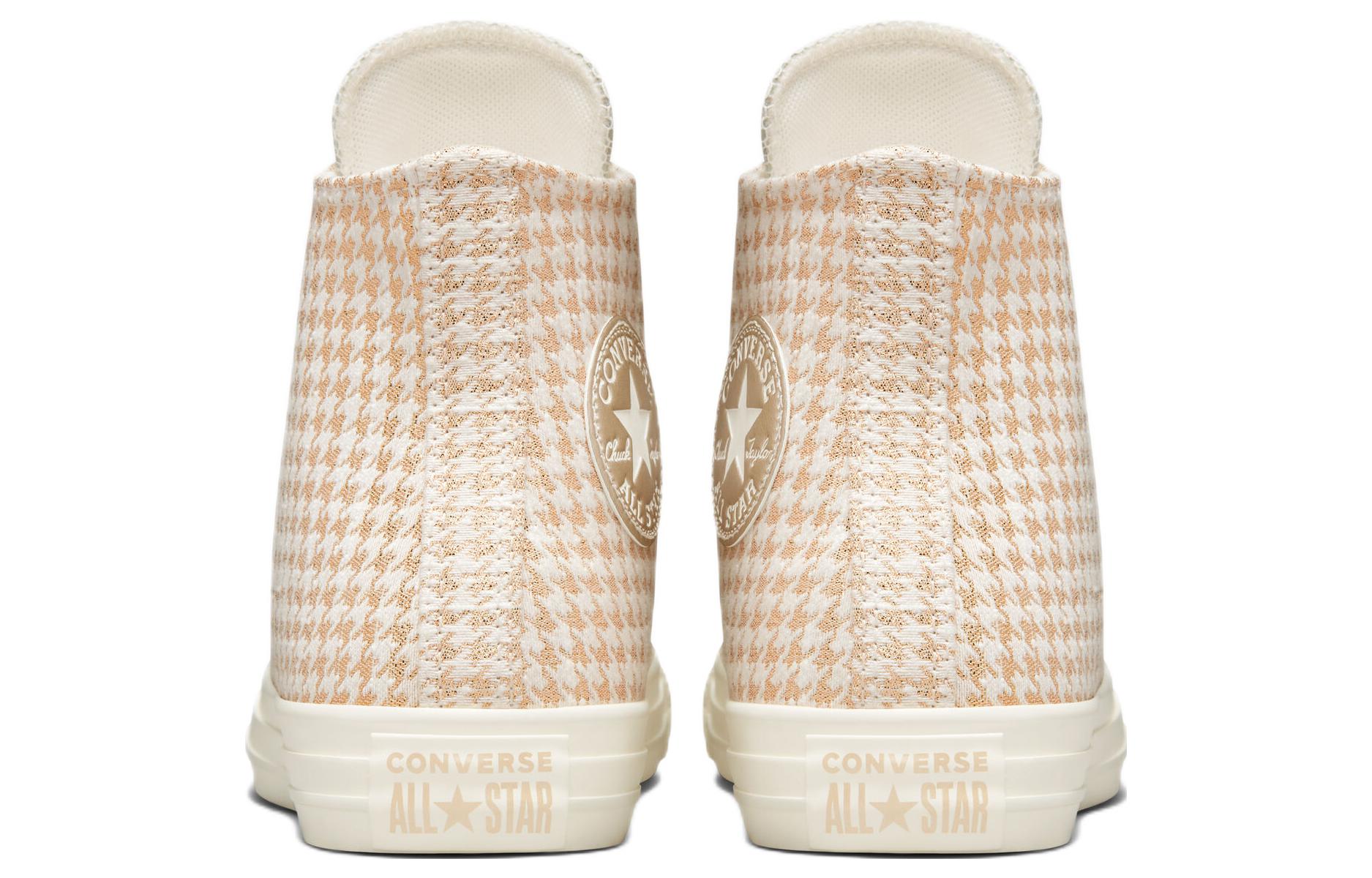 (W) Converse Chuck Taylor All Star High 'Houndstooth Shine - Egret' 圖 4