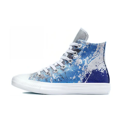 (W) Converse Chuck Taylor All Star High 'Hybrid Shine - Gradient Blue'