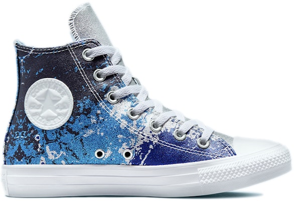 (W) Converse Chuck Taylor All Star High 'Hybrid Shine - Biru Gradient' 571376C Order (W) Converse Chuck Taylor All Star High 'Hybrid Shine - Biru Gradient' 571376C