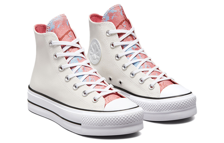 (W) Converse Chuck Taylor All Star High 'Light Blue Pink' 圖 3
