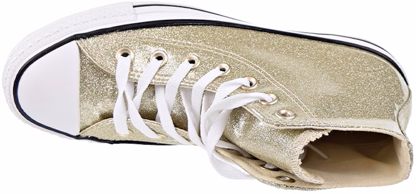 (W) Converse Chuck Taylor All Star High 'Emas Ringan Berkilau' 562481C Shop (W) Converse Chuck Taylor All Star High 'Emas Ringan Berkilau' 562481C