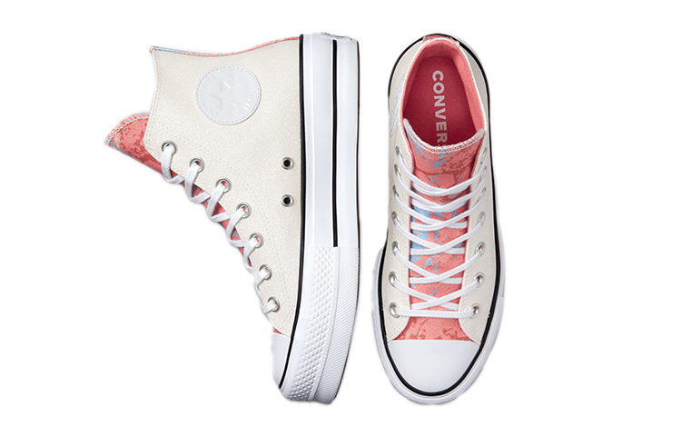 (W) Converse Chuck Taylor All Star High 'Light Blue Pink' 圖 4