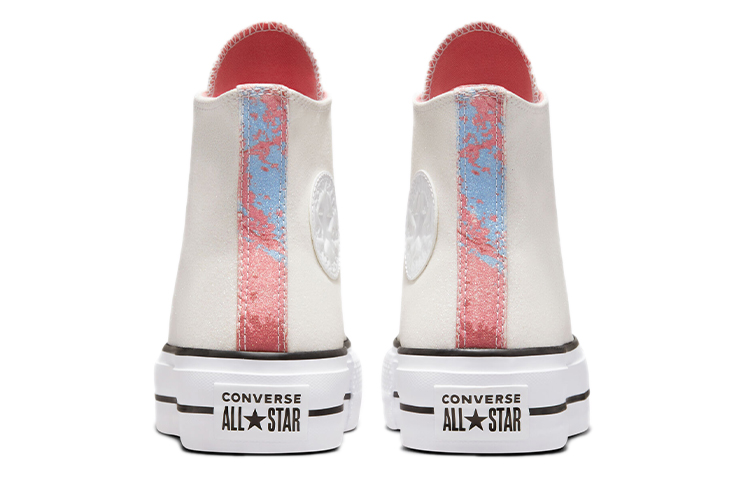 (W) Converse Chuck Taylor All Star High 'Light Blue Pink' 圖 5