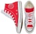 (W) Converse Cinta tanpa Ragu Chuck Taylor All Star 'Merah Putih' 567310C