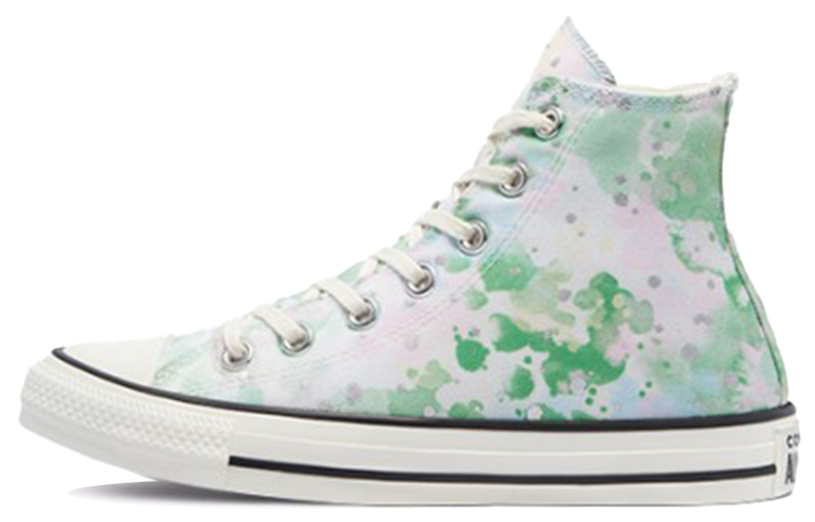 Buy Converse Chuck Taylor All Star 防滑耐磨 高筒 帆布鞋 女式 白綠