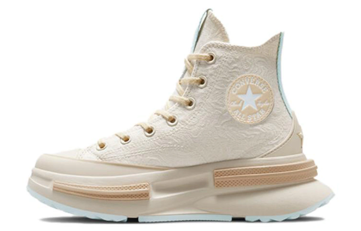 (Women) Converse Run Star Legacy CX Platform Swirl Jacquard 'Ivory Aqua Mist'