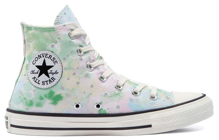 Order Converse Chuck Taylor All Star 防滑耐磨 高筒 帆布鞋 女式 白綠