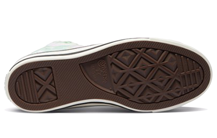 Details for Converse Chuck Taylor All Star 防滑耐磨 高筒 帆布鞋 女式 白綠