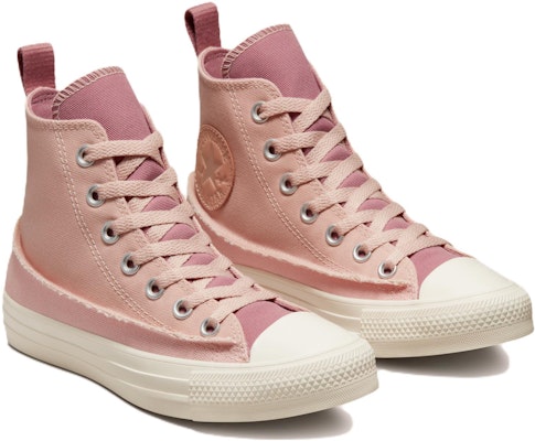 (W) Converse Chuck Taylor All Star High 'Pink Clay' Warna Tanah Liat Merah Muda 572615C Lookbook (W) Converse Chuck Taylor All Star High 'Pink Clay' Warna Tanah Liat Merah Muda 572615C