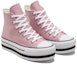 Lookbook (W) Converse Chuck Taylor All Star Merah Jambu/ 'Putih' 569723C