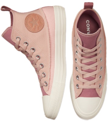 (W) Converse Chuck Taylor All Star High 'Pink Clay' Warna Tanah Liat Merah Muda 572615C Shop (W) Converse Chuck Taylor All Star High 'Pink Clay' Warna Tanah Liat Merah Muda 572615C