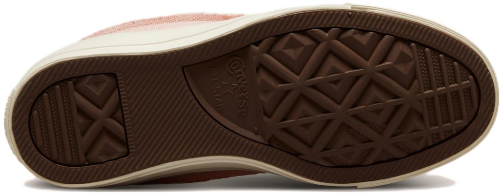 (W) Converse Chuck Taylor All Star High 'Pink Clay' Warna Tanah Liat Merah Muda 572615C Details for (W) Converse Chuck Taylor All Star High 'Pink Clay' Warna Tanah Liat Merah Muda 572615C