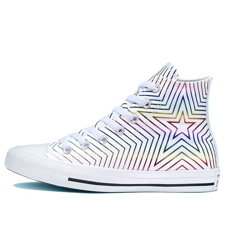 Buy (Women) Converse Chuck Taylor All Star High 'Rainbow Metallic Star' 565396F
