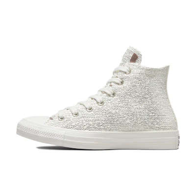 (W) Converse Chuck Taylor All Star High 'Retro White & Brown'
