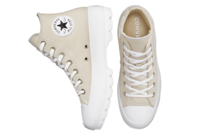 Shop (W) コンバース チャックテイラー オールスター ハイ 'シーズナル ラグド - デザートサンド' A01656C