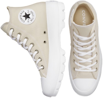 (W) Converse Chuck Taylor All Star High 'Seasonal Lugged - Desert Sand' Lelasan Wanita A01656C Shop (W) Converse Chuck Taylor All Star High 'Seasonal Lugged - Desert Sand' Lelasan Wanita A01656C