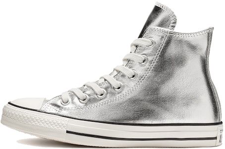 匡威 (Converse) Chuck Taylor All Star 閃亮金屬高筒帆布鞋 女款 銀 Buy 匡威 (Converse) Chuck Taylor All Star 閃亮金屬高筒帆布鞋 女款 銀